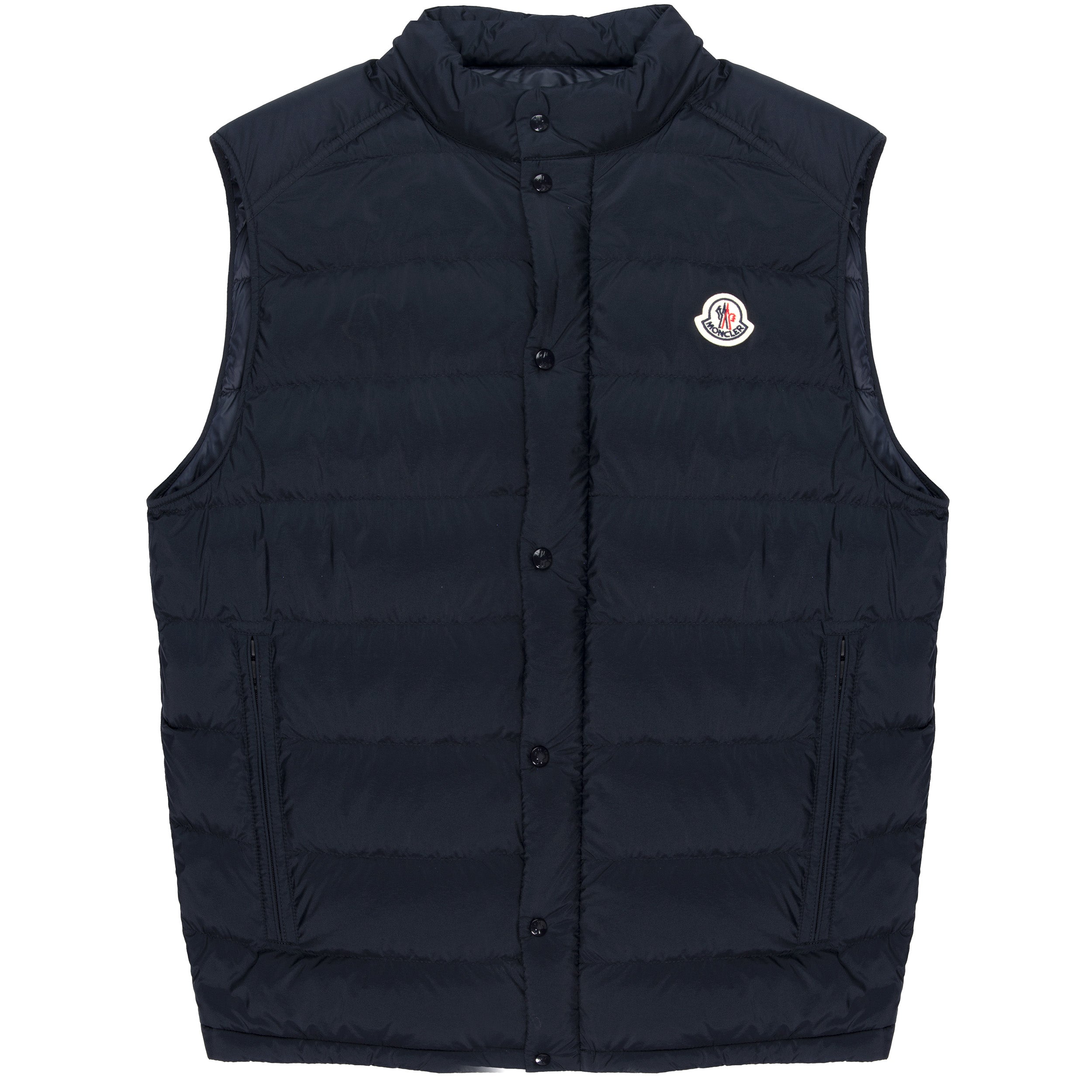 Moncler Barthe Down Gilet Navy