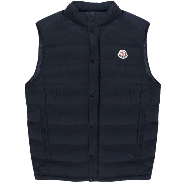 Moncler Barthe Down Gilet Navy