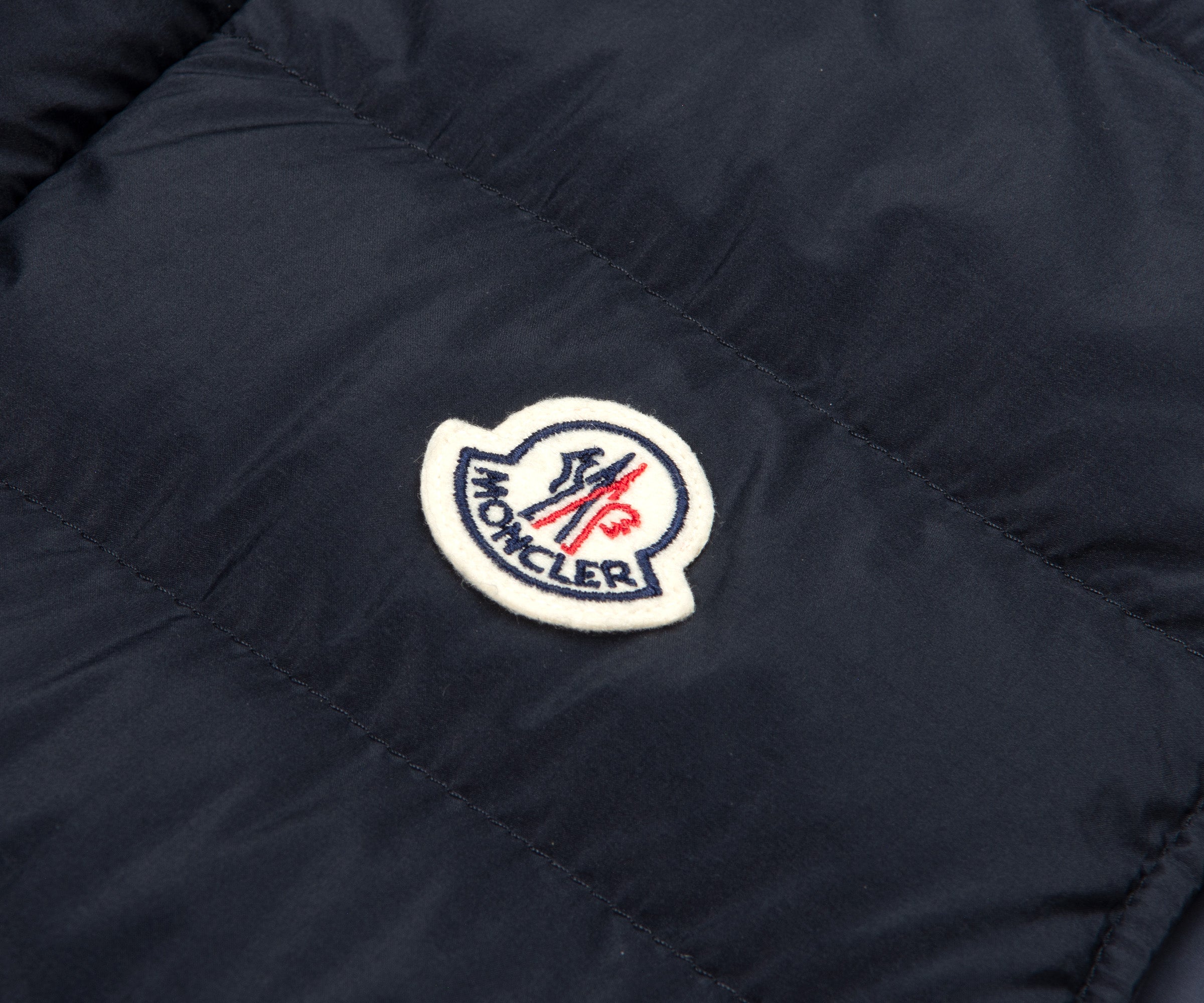 Moncler Barthe Down Gilet Navy