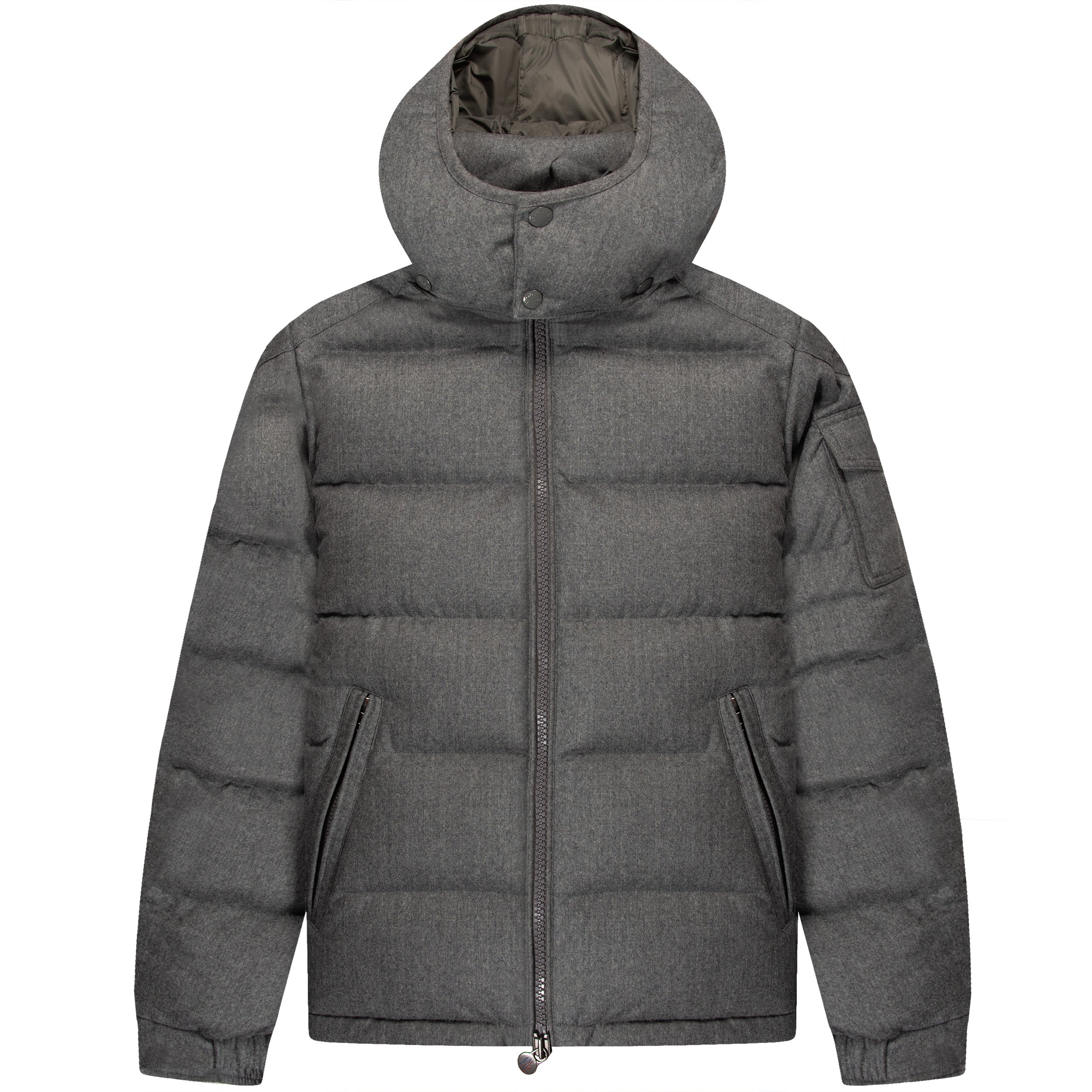 MONCLER♡2024awグレー ダウンジャケット未使用 Moncler Montgenevre Short Down Jacket Grey – Pockets