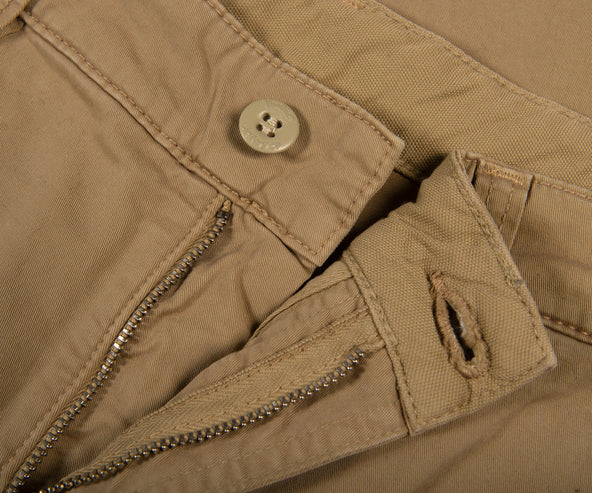 Nudie Slim Adam Stretch Chino Beige