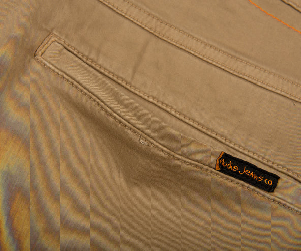 Nudie Slim Adam Stretch Chino Beige