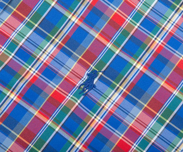 Polo Ralph Lauren Custom Fit Performance Check LS Shirt Multi