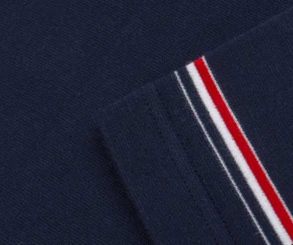 Thom Browne Rugby Fit SS Polo Navy