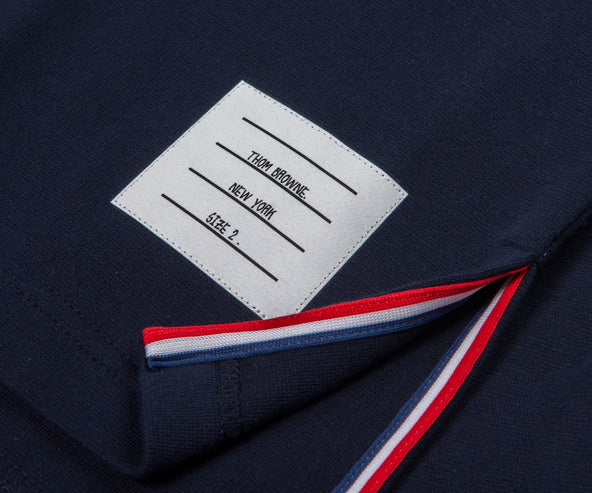 Thom Browne Rugby Fit SS Polo Navy