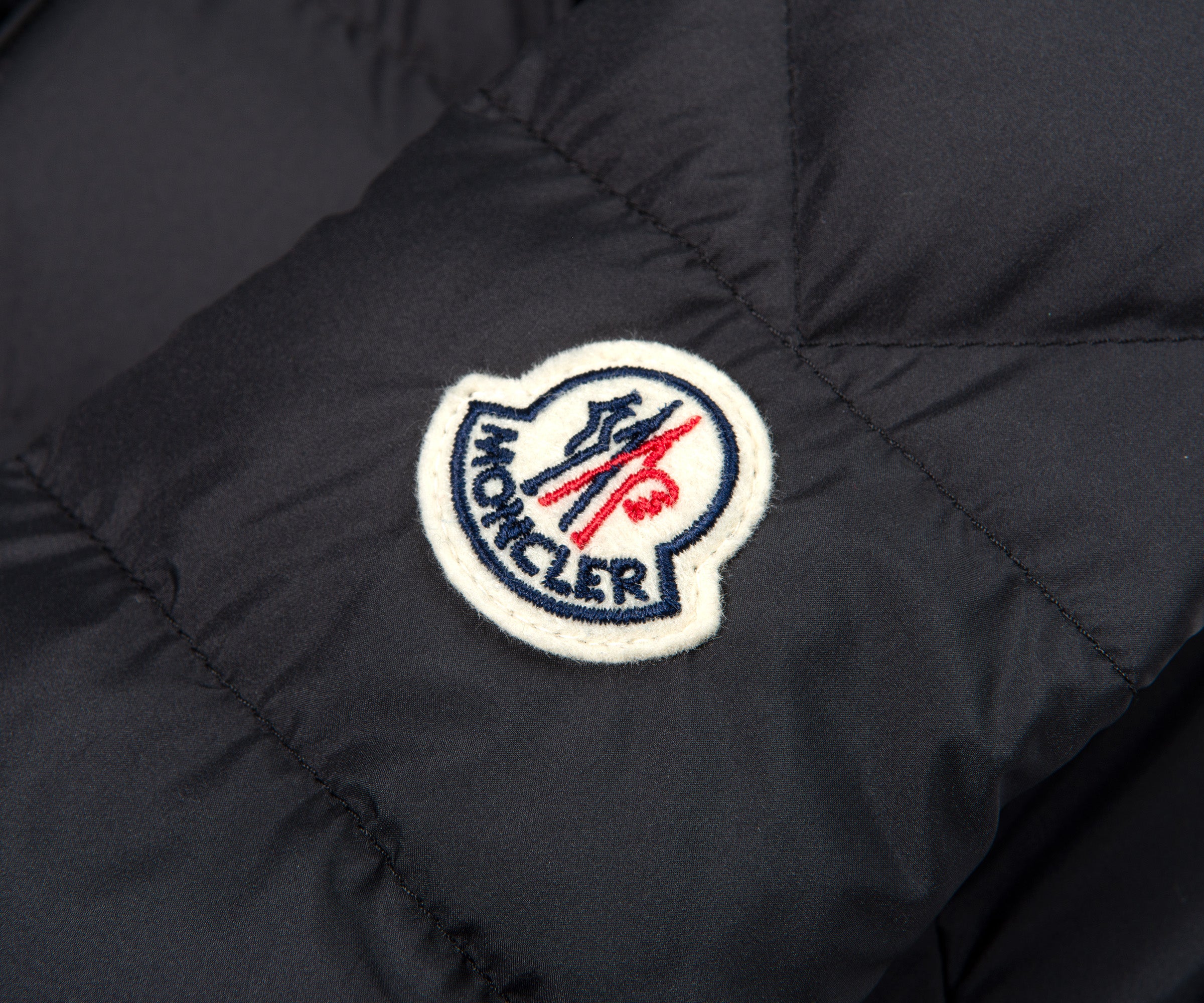 Moncler Alfit Hooded Short Down Jacket Black