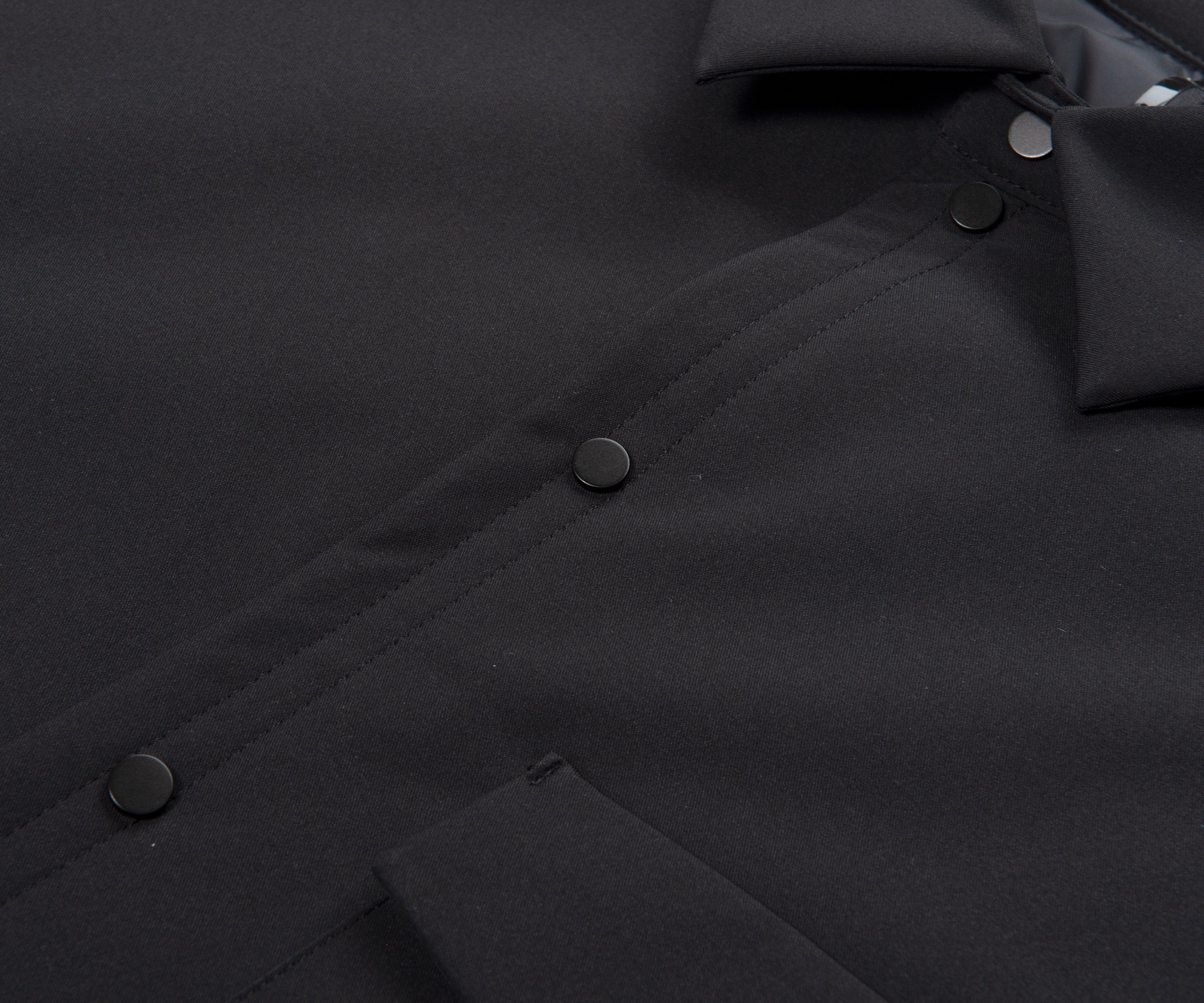 Moncler Vautisse Technical Shirt Jacket Black