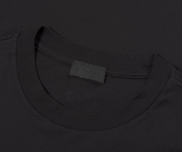 Moncler Blurred Chest logo T-Shirt Black