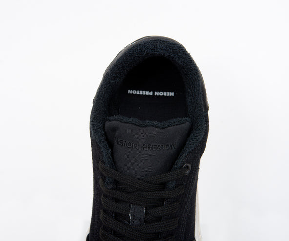 Heron Preston 'Vulcanised' Low Top Trainers Black/White