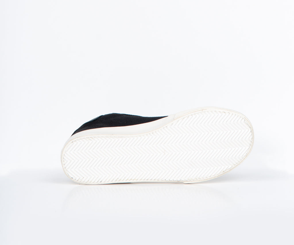 Heron Preston 'Vulcanised' Low Top Trainers Black/White