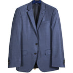 Hugo Boss Hutsons1 Wool & Silk Fleck Sports Jacket Mid Blue