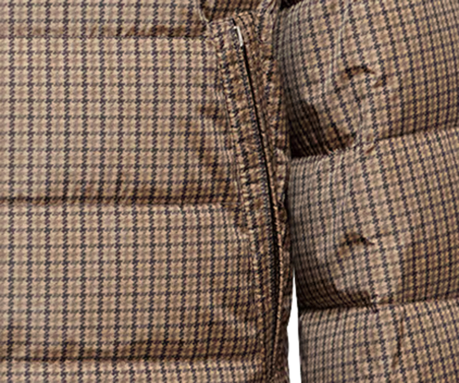 Moncler Jonage Puppytooth Reversible Hooded Jacket Multi