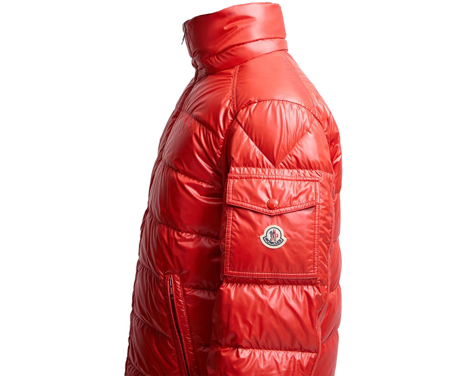 Moncler Jonage Puppytooth Reversible Hooded Jacket Multi