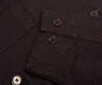 Lacoste Chocolate Linen Overshirt
