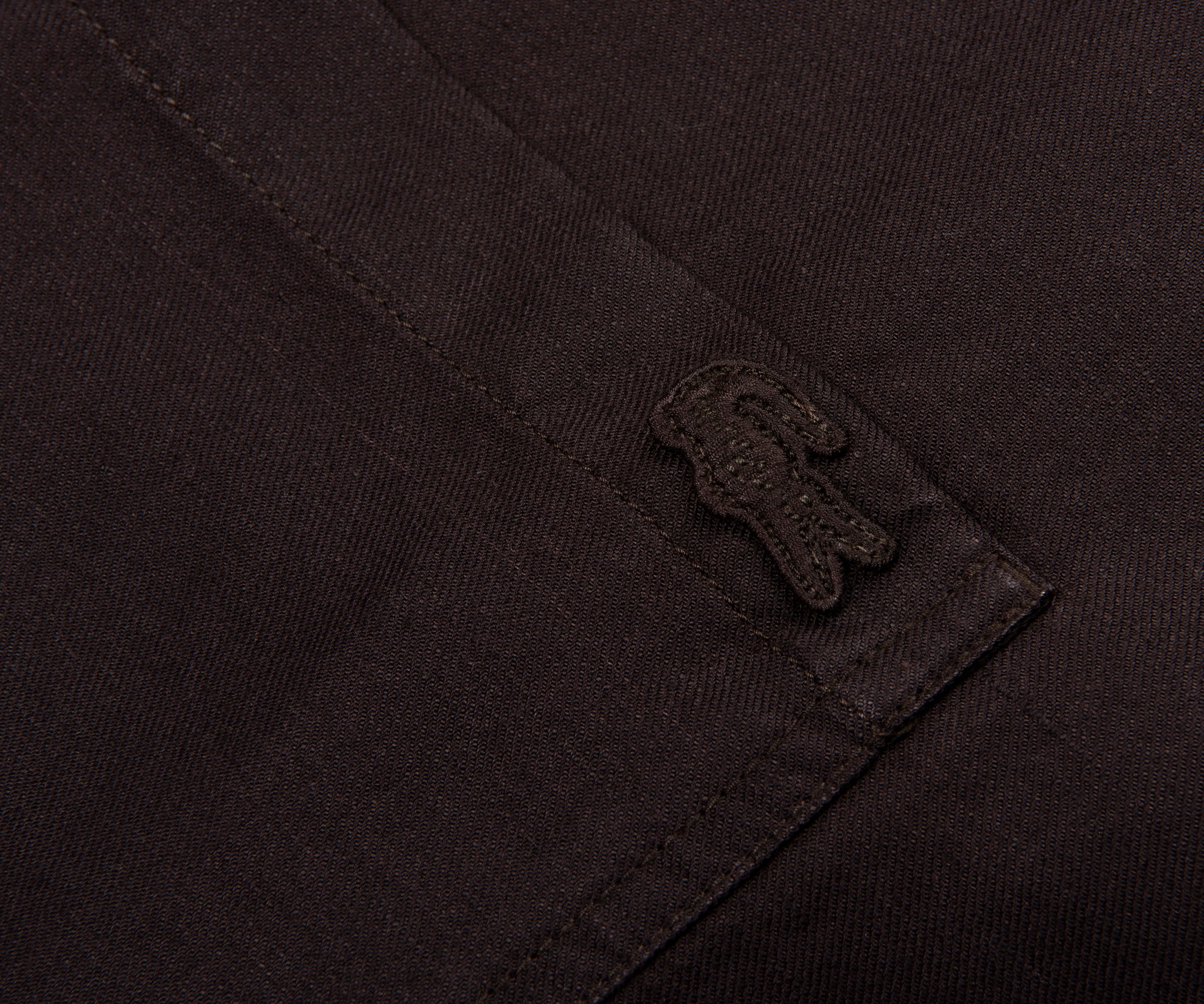 Lacoste Chocolate Linen Overshirt