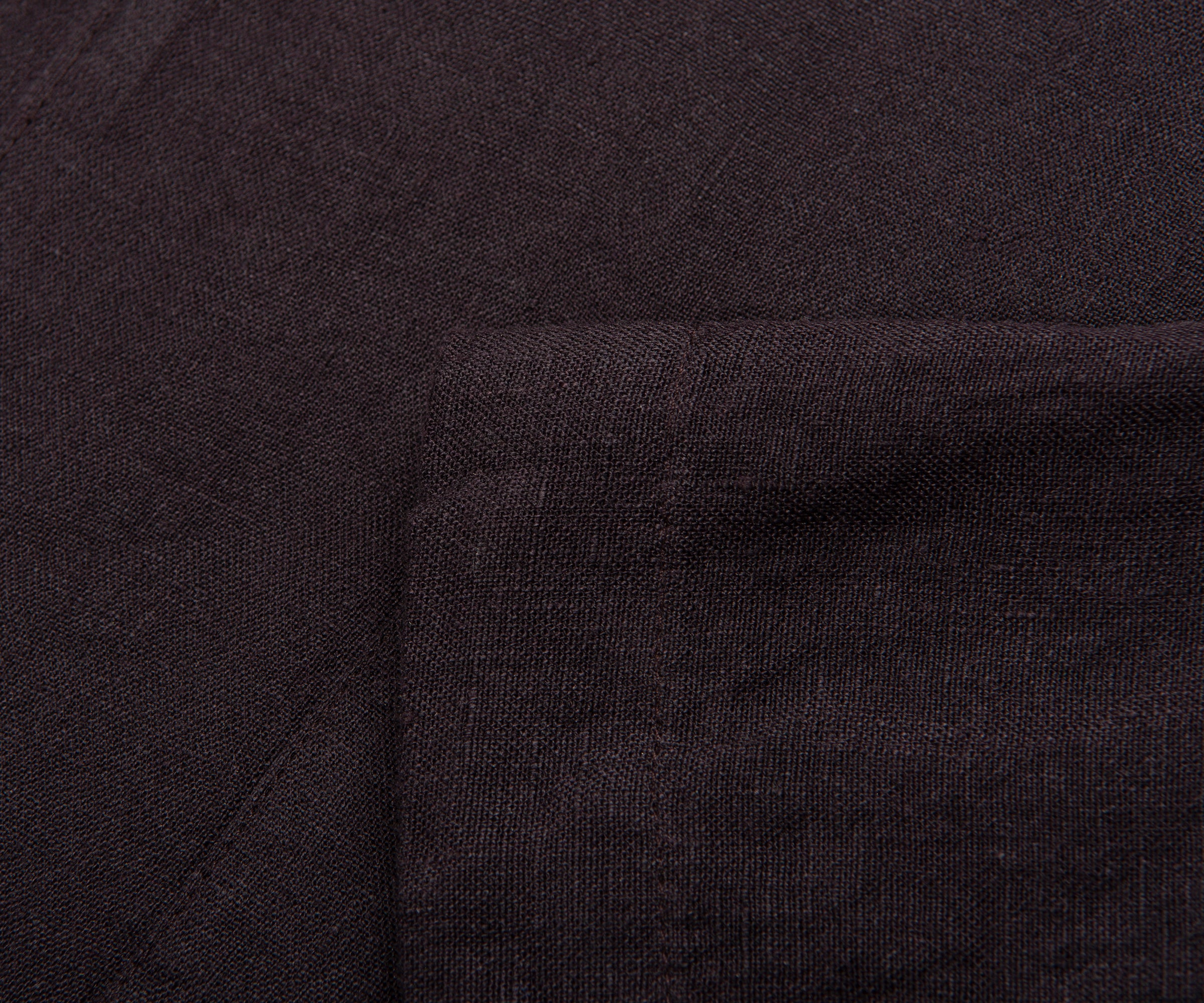 Close-up of black fabric texture