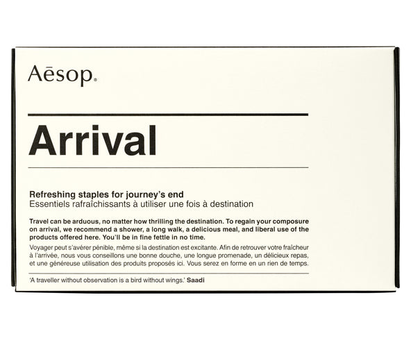 Aesop Arrival Travel Kit 2