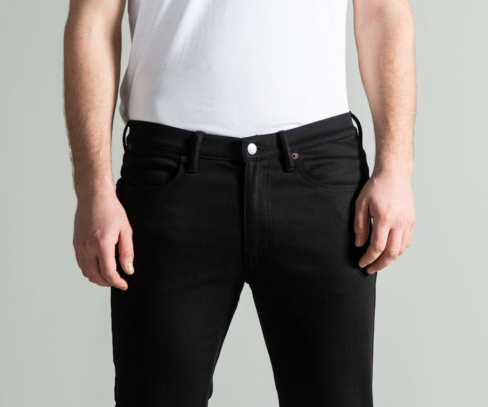 Acne Studios Max Stay Jeans Black – Pockets