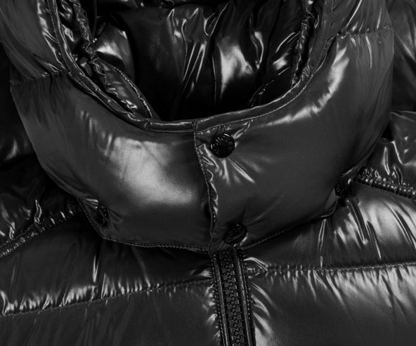 Moncler Maya Short Down Jacket Black
