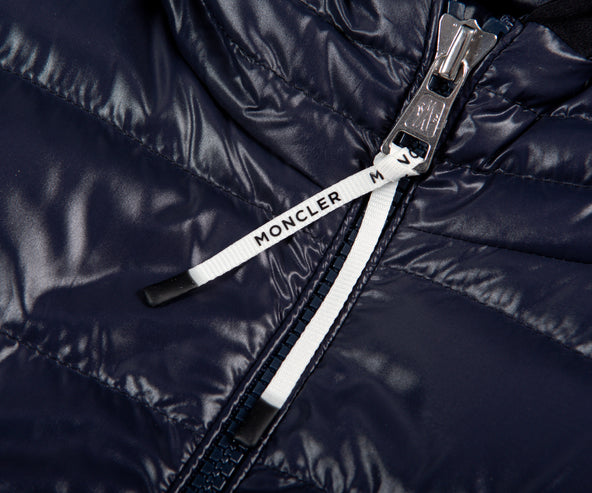 Moncler 'Galion' Short Down Jacket Navy