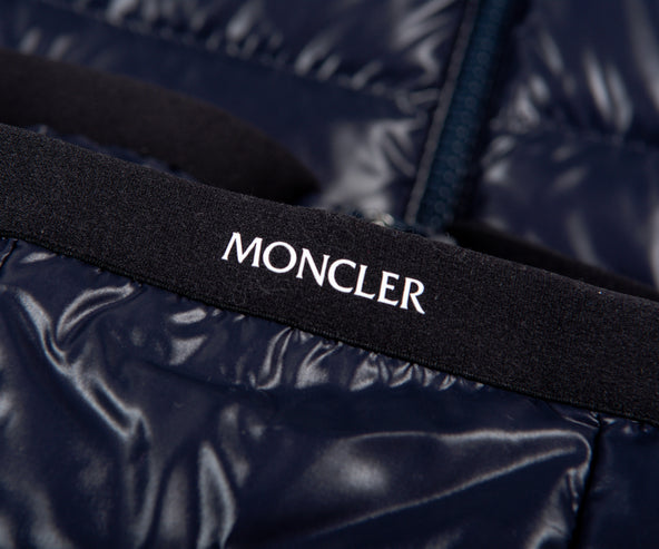 Moncler 'Galion' Short Down Jacket Navy
