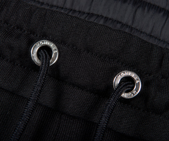 Moncler Striped Tech Joggers Black