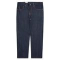 Nudie Jeans Gritty Jackson Dry Classic Navy jeans with regular straight fit and raw denim finish