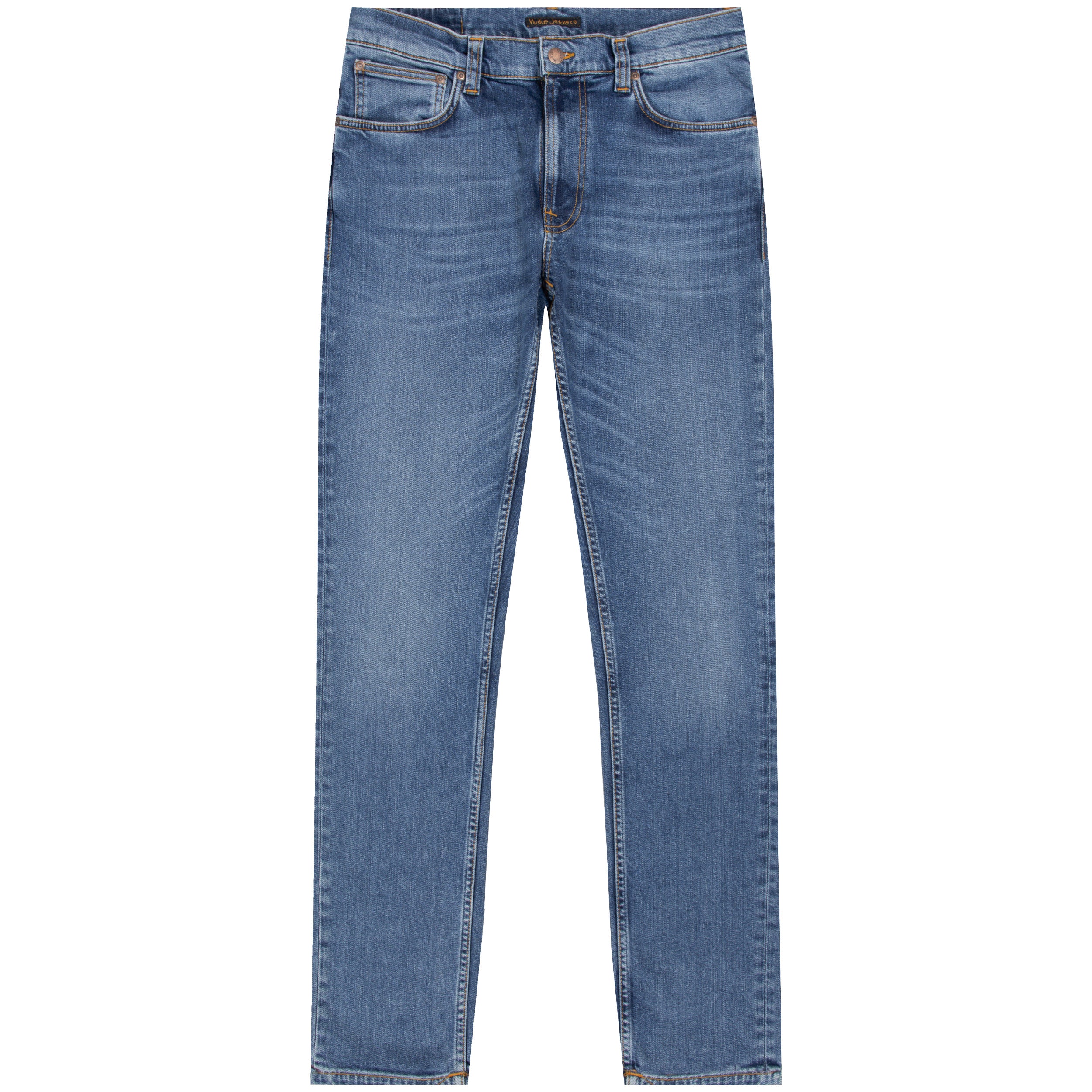 Nudie Lean Dean Lost Orange Jean