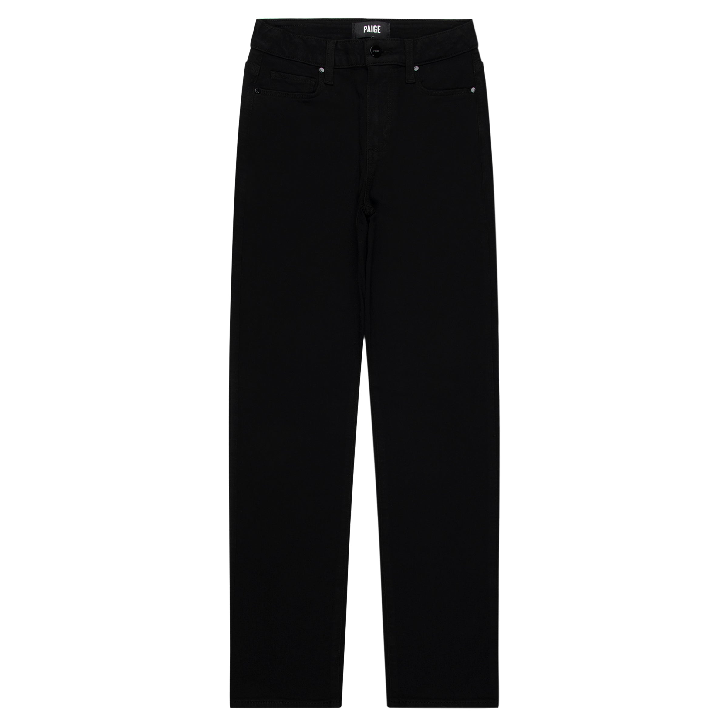 Black jeans on a white background