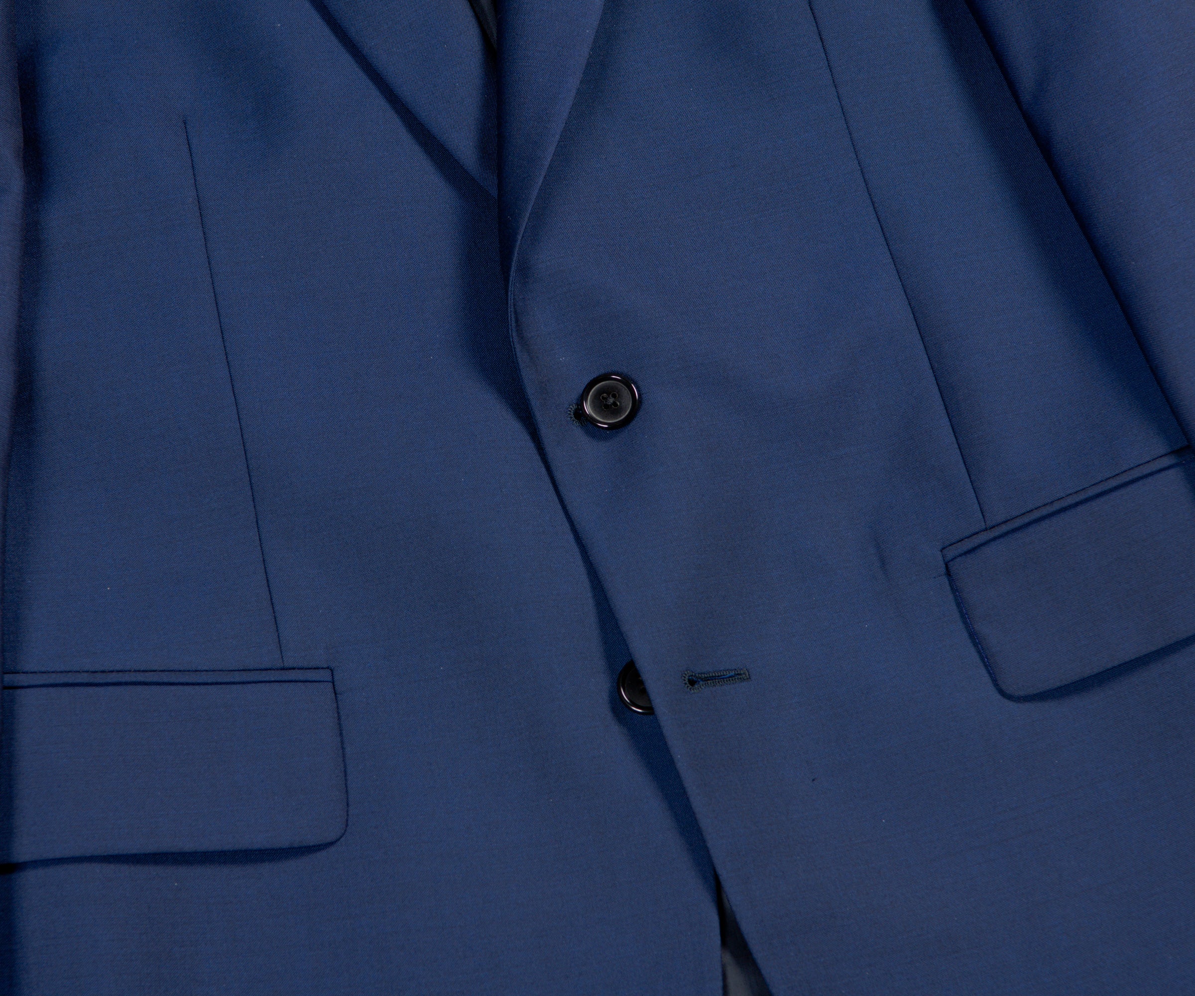 Paul Smith Soho Tailored Mohair Suit Blue