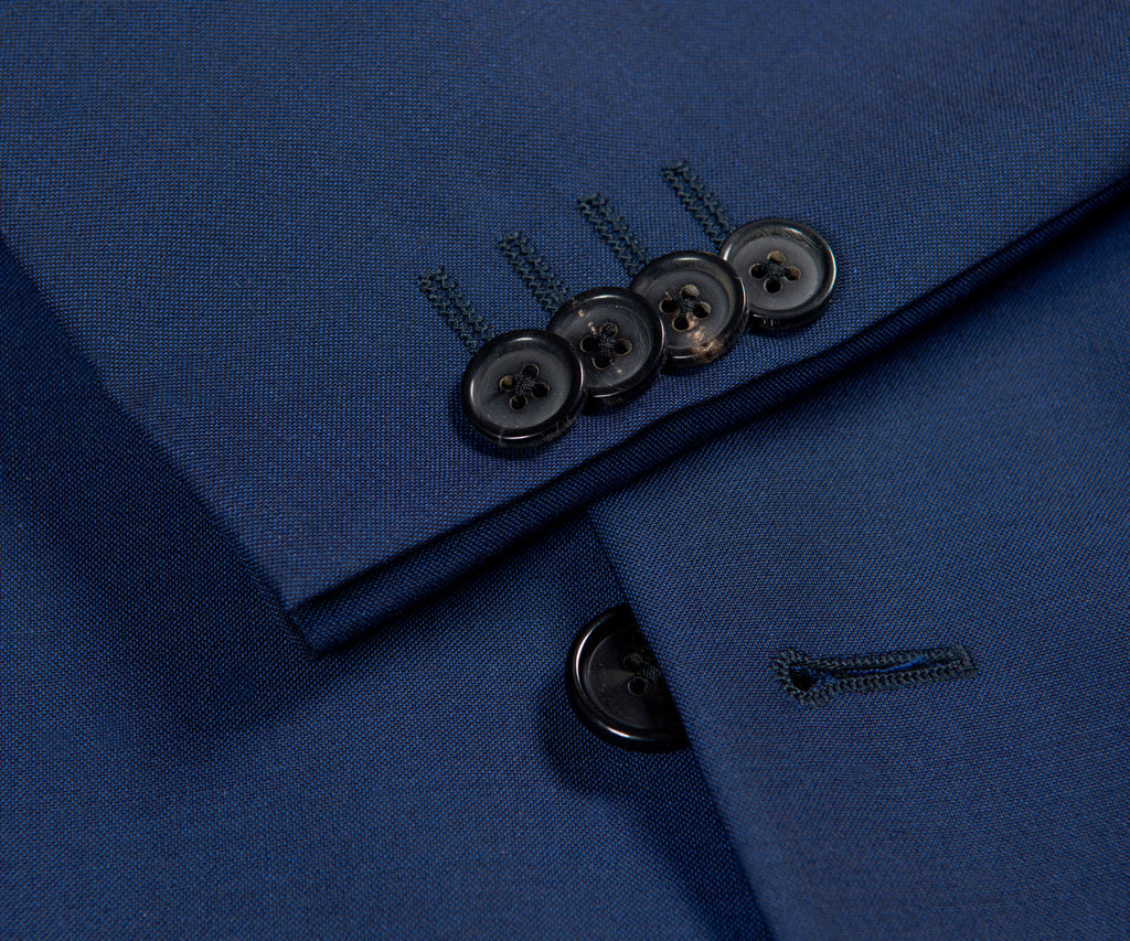 Paul Smith Soho Tailored Mohair Suit Blue