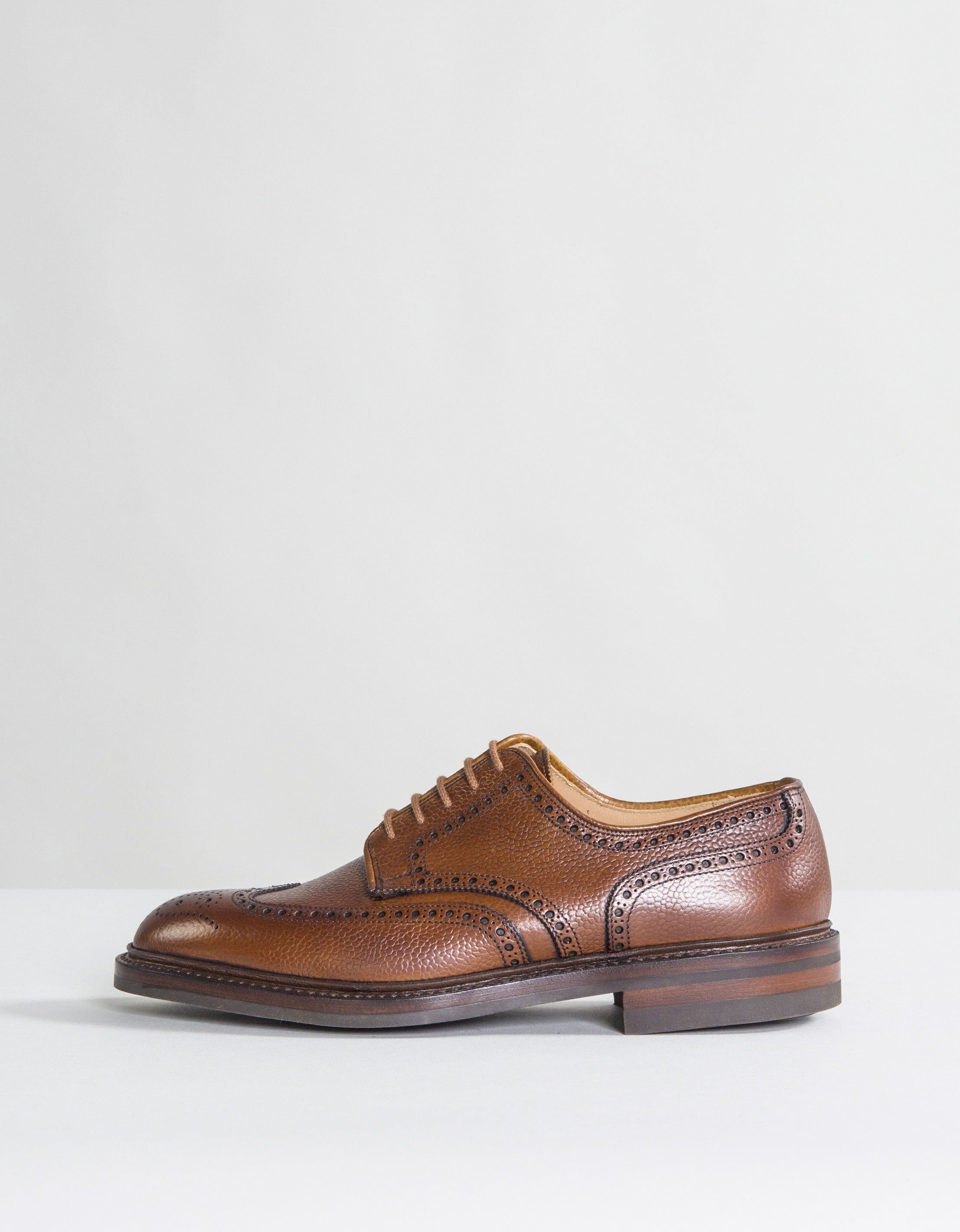 Crockett & Jones Pembroke Leather Brogues Tan