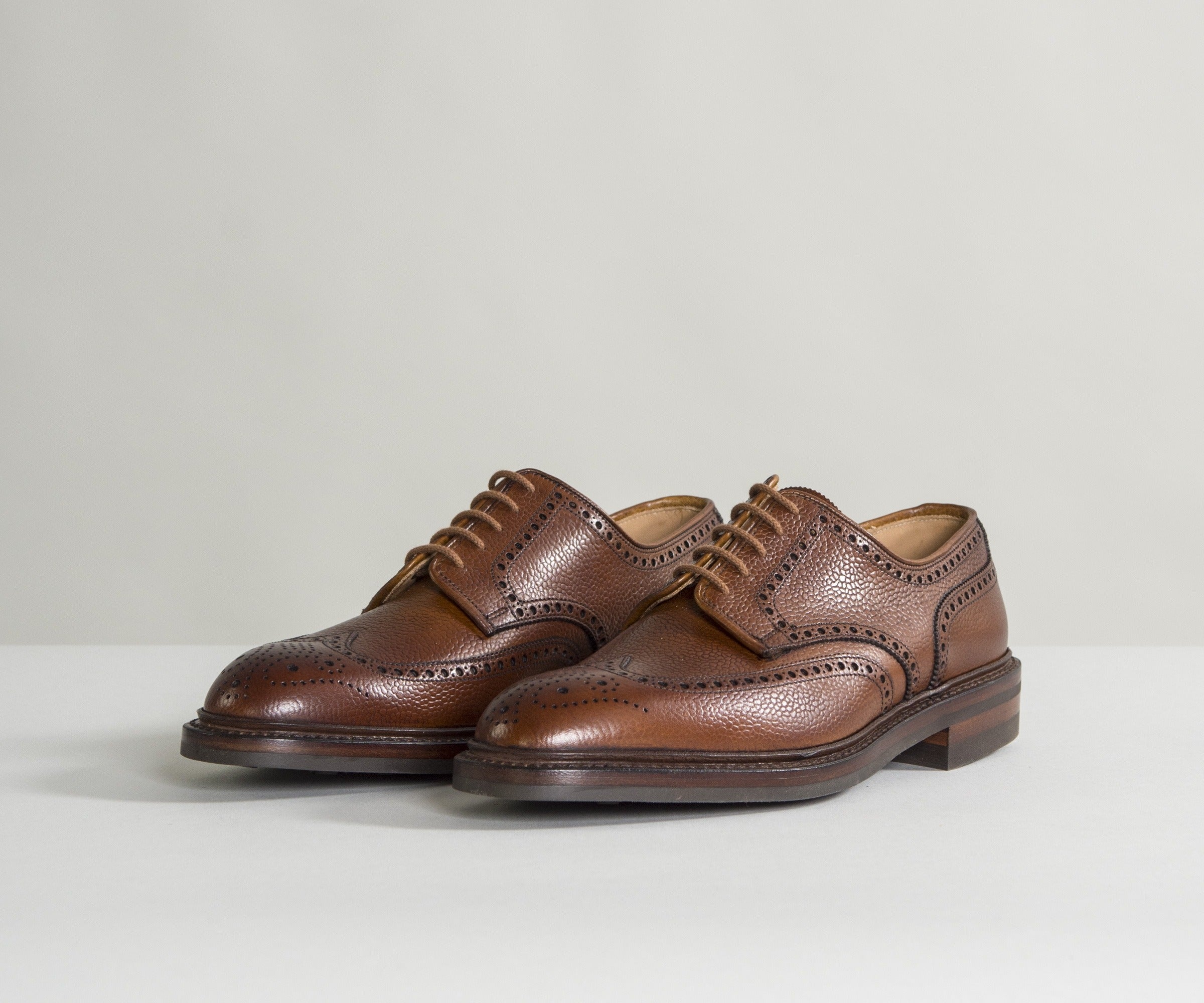 Crockett & Jones Pembroke Leather Brogues Tan