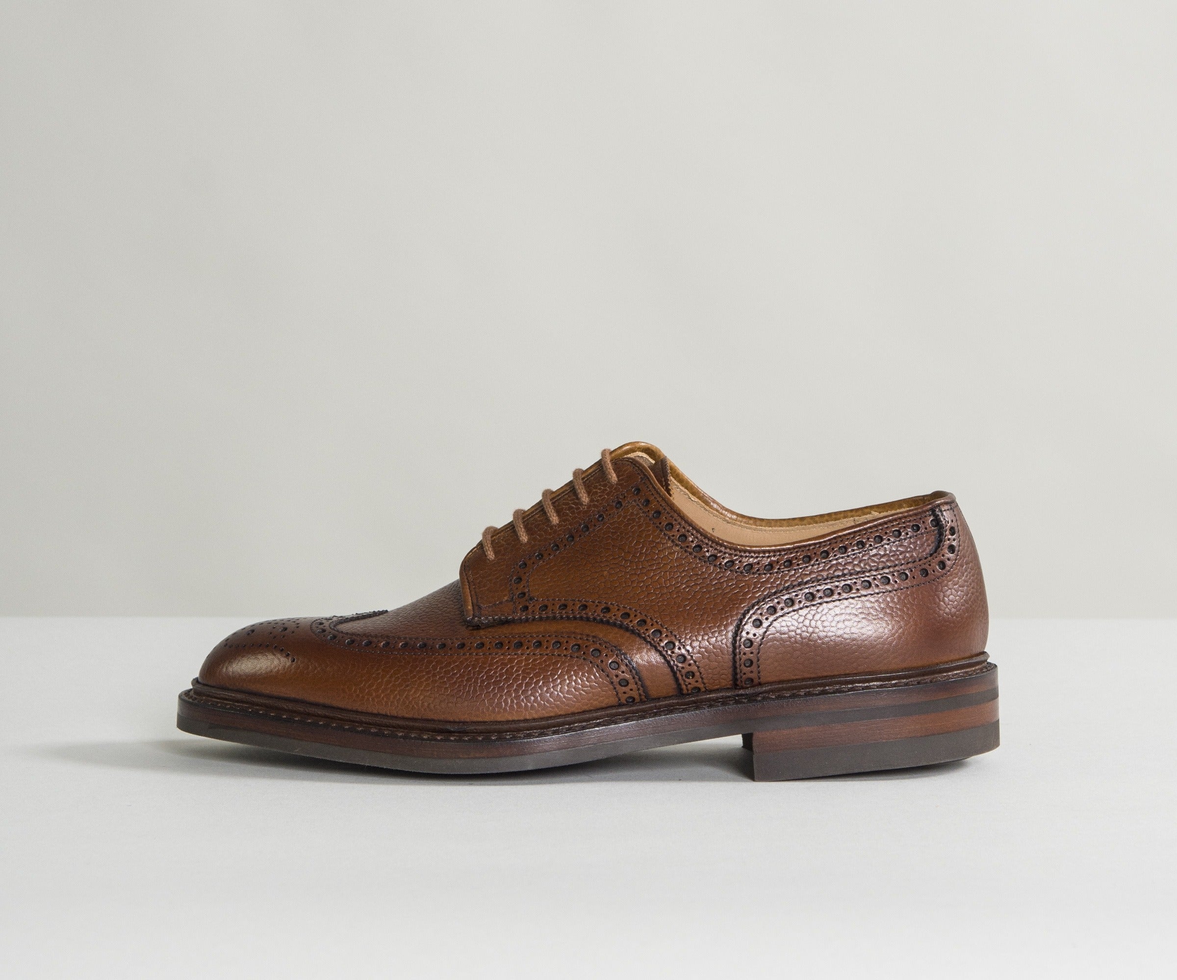 Crockett & Jones Pembroke Leather Brogues Tan