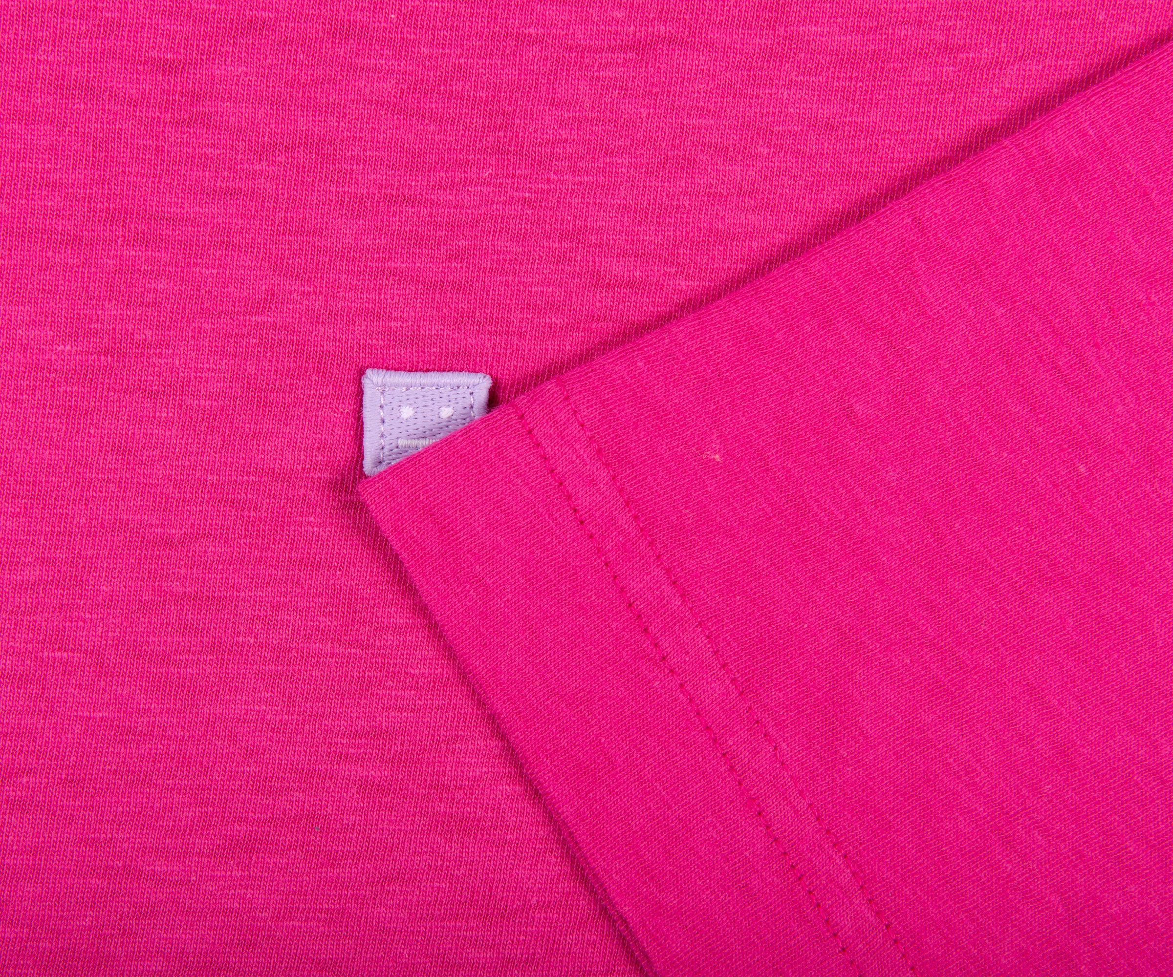Acne Studios 'Face Logo' Polo Fuchsia Pink