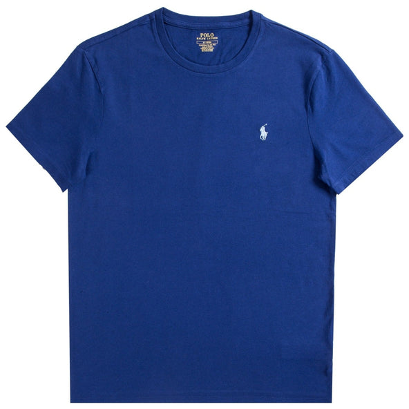 Polo Ralph Lauren Plain Crew Neck T-Shirt Royal Blue