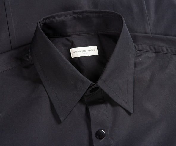 Dries Van Noten 'Pop Stud' Shirt Black