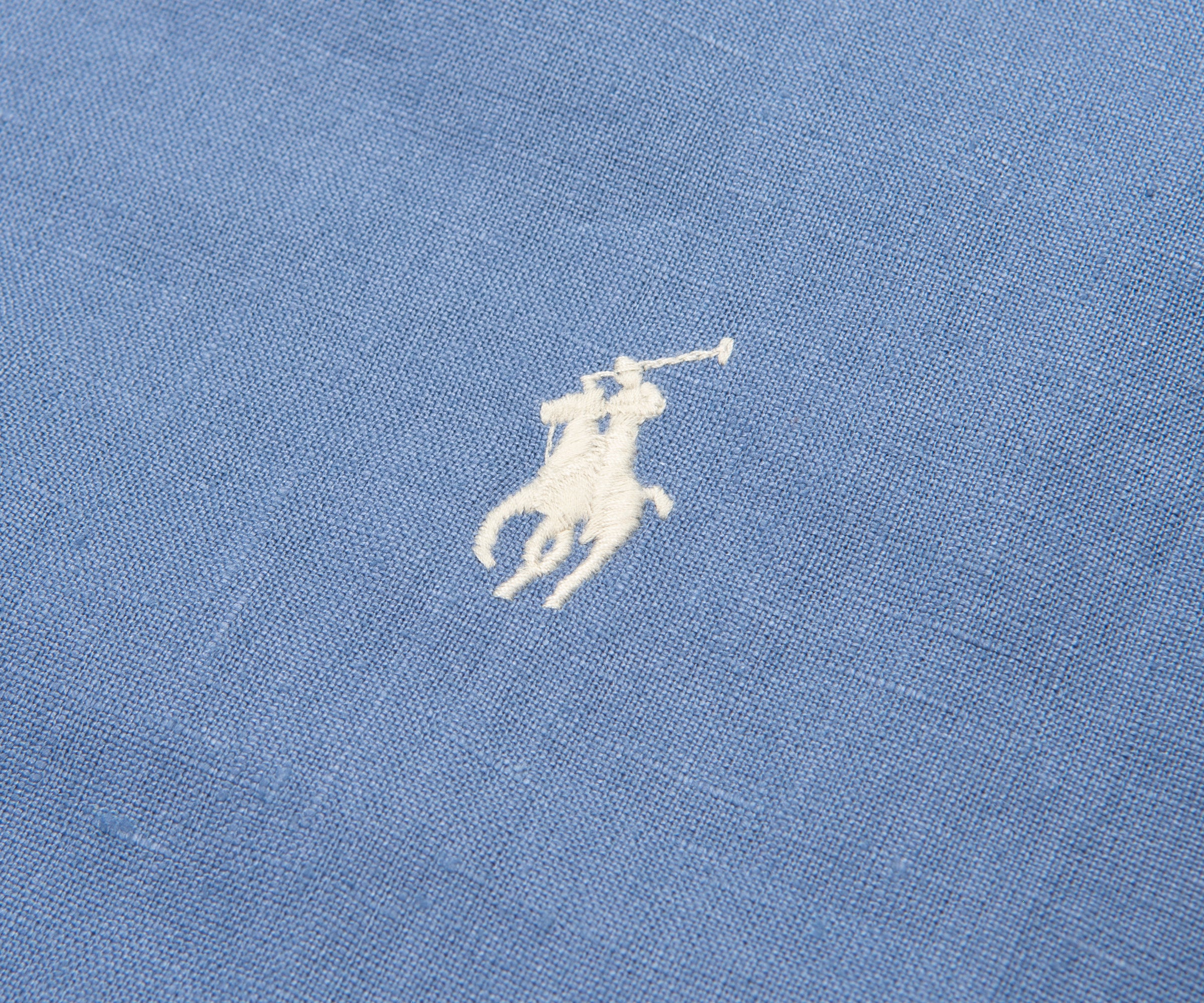 Ralph Lauren Blue Linen Harrington Jacket