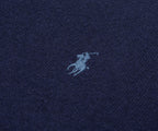 Ralph Lauren Classic Logo 1/4 Zip Knit Hunter Navy