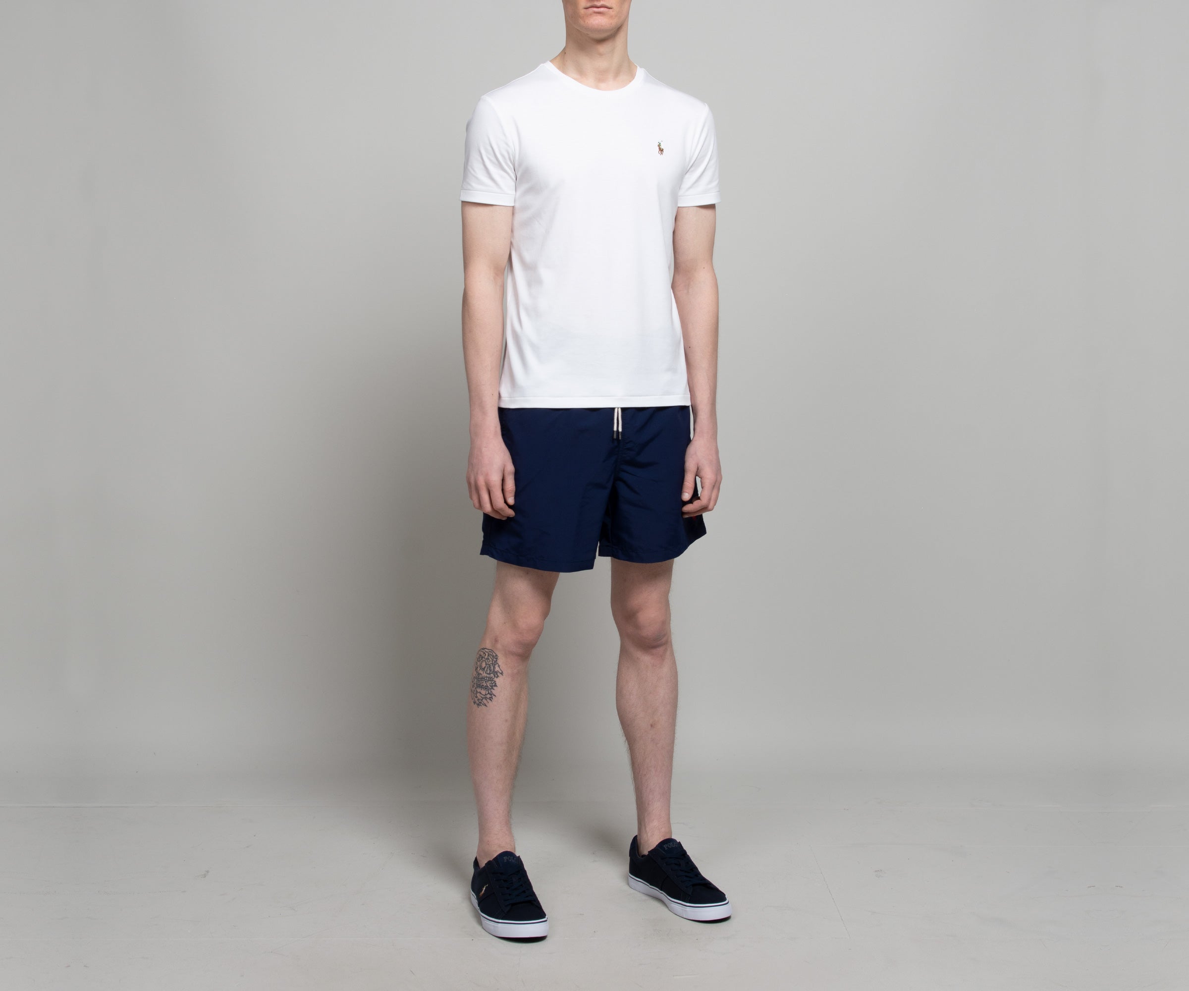 Ralph Lauren Custom Slim Soft Touch T-Shirt White