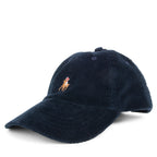 Black baseball cap on a white background