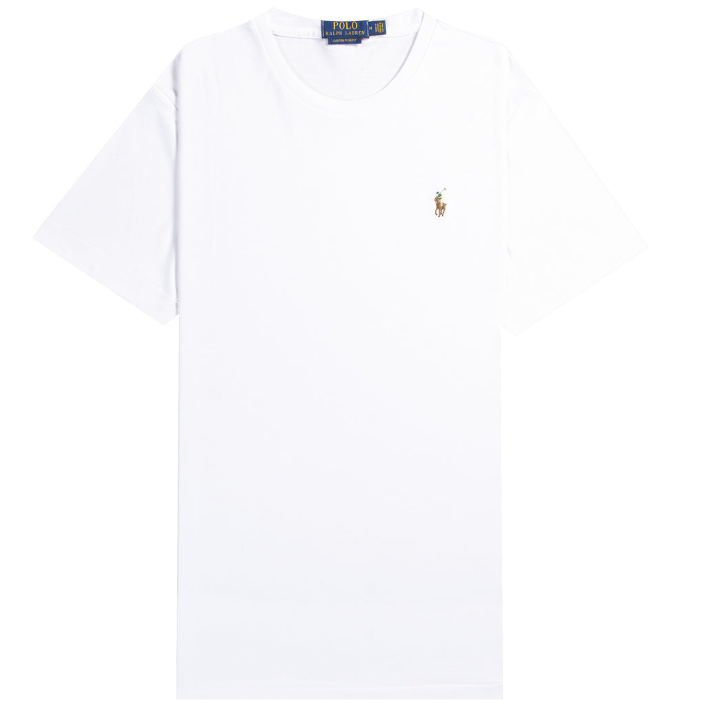 Ralph Lauren Custom Slim Soft Touch T-Shirt White