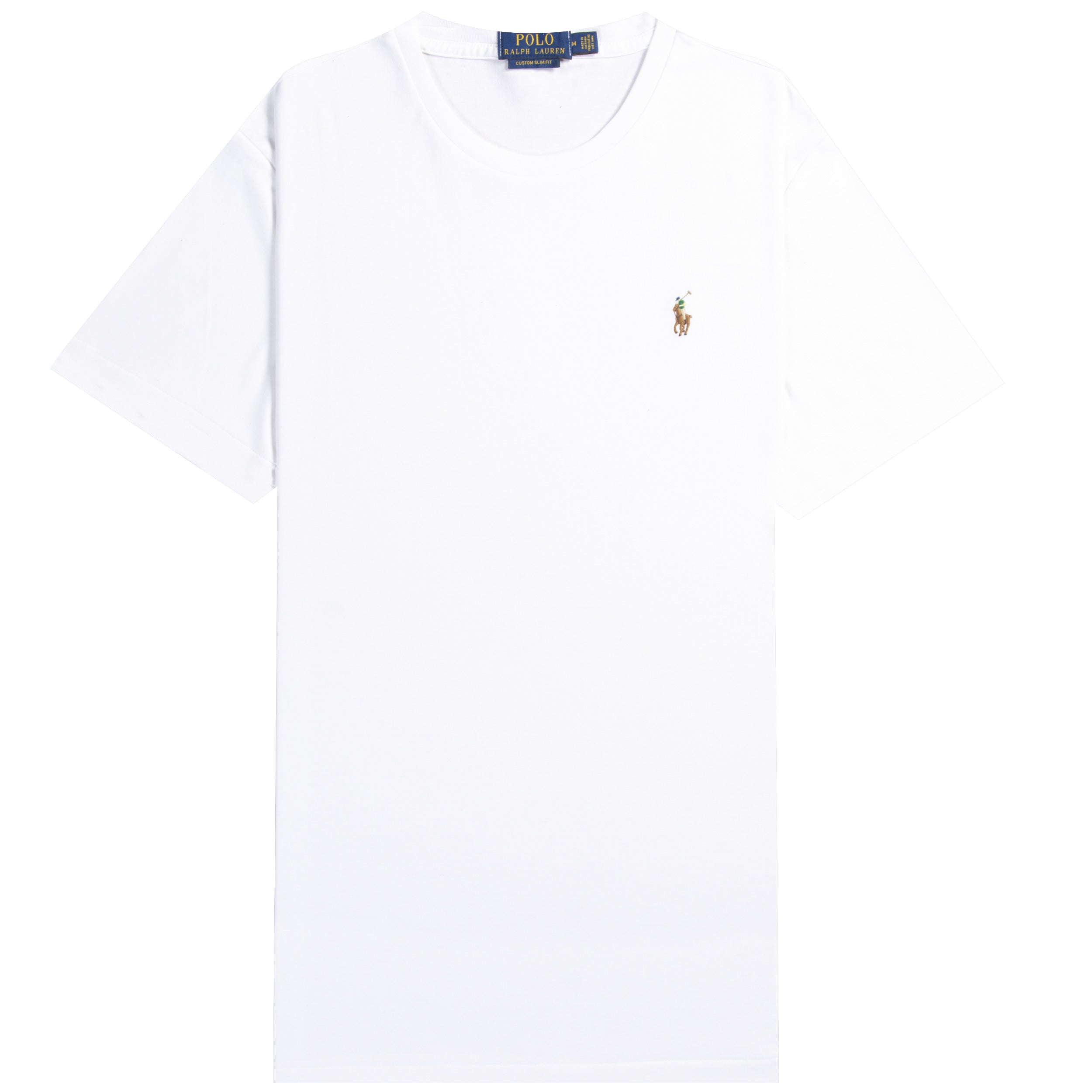 Ralph Lauren Custom Slim Soft Touch T-Shirt White