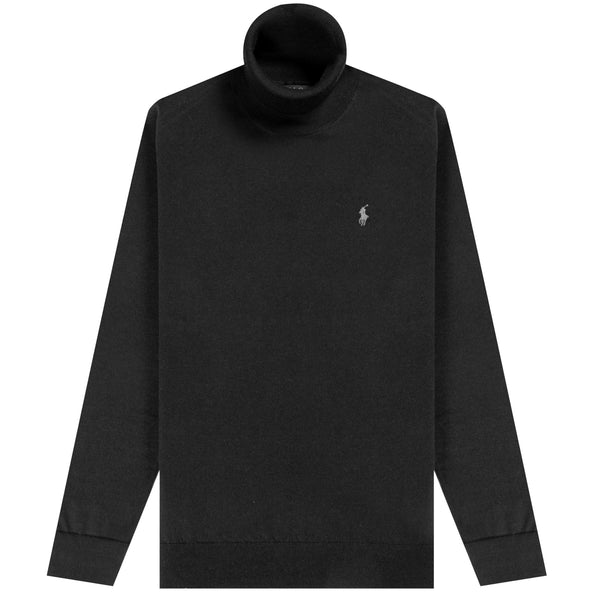 Polo Ralph Lauren 'LS Roll Neck' Knit Black