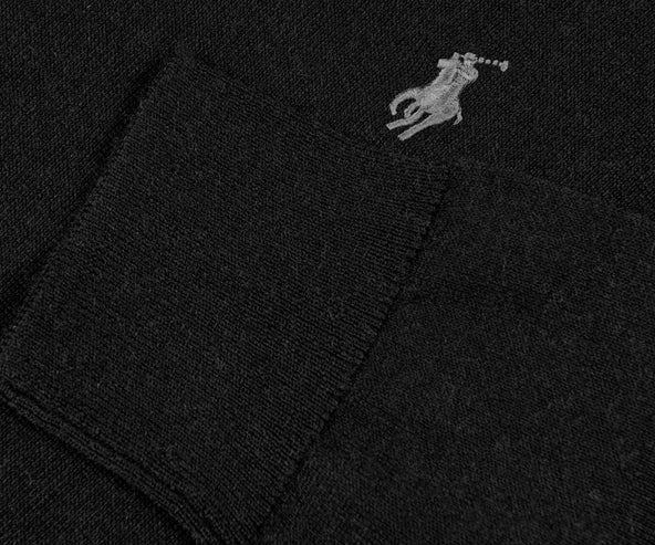 Polo Ralph Lauren 'LS Roll Neck' Knit Black