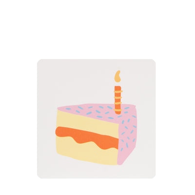 Raspberry Blossom 'Birthday Cake' Card