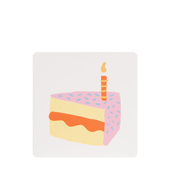 Raspberry Blossom 'Birthday Cake' Card