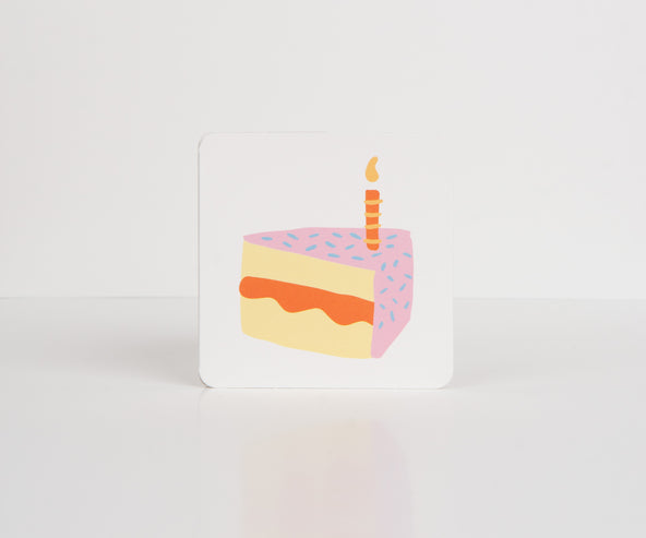 Raspberry Blossom 'Birthday Cake' Card