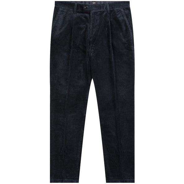 HUGO BOSS Riko-Pleats Thick Cord Navy