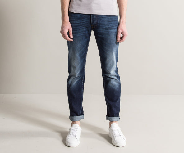 Stone Island Slim Fit Denim Jeans Real Blue